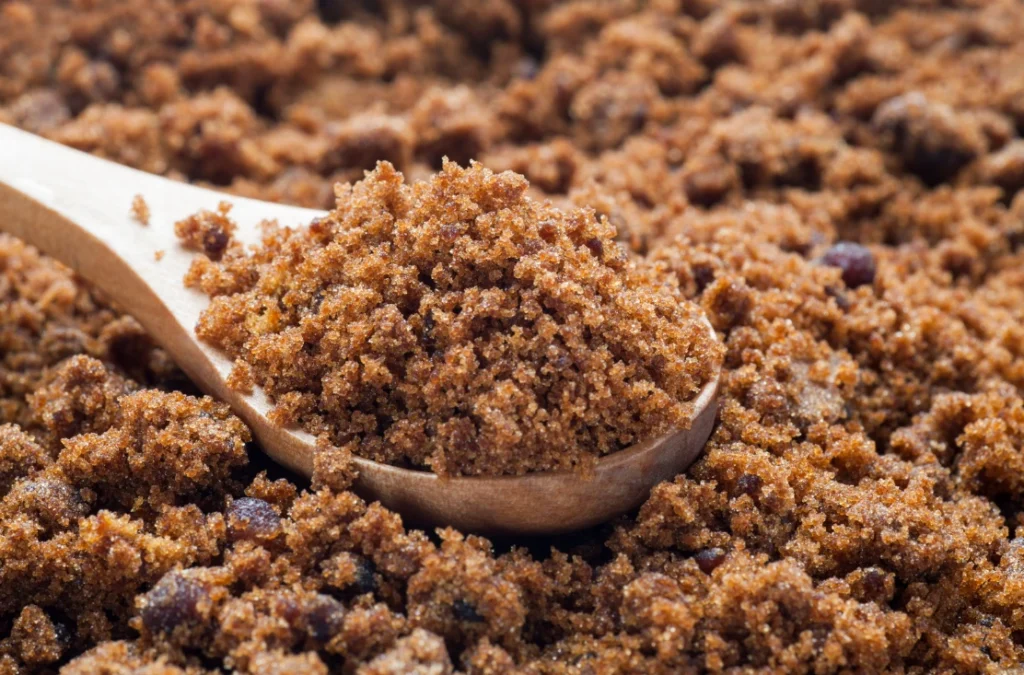 A comparison of light and dark brown sugar used in chocolate chip cookies.