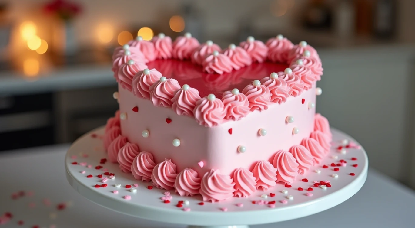 heart cake
