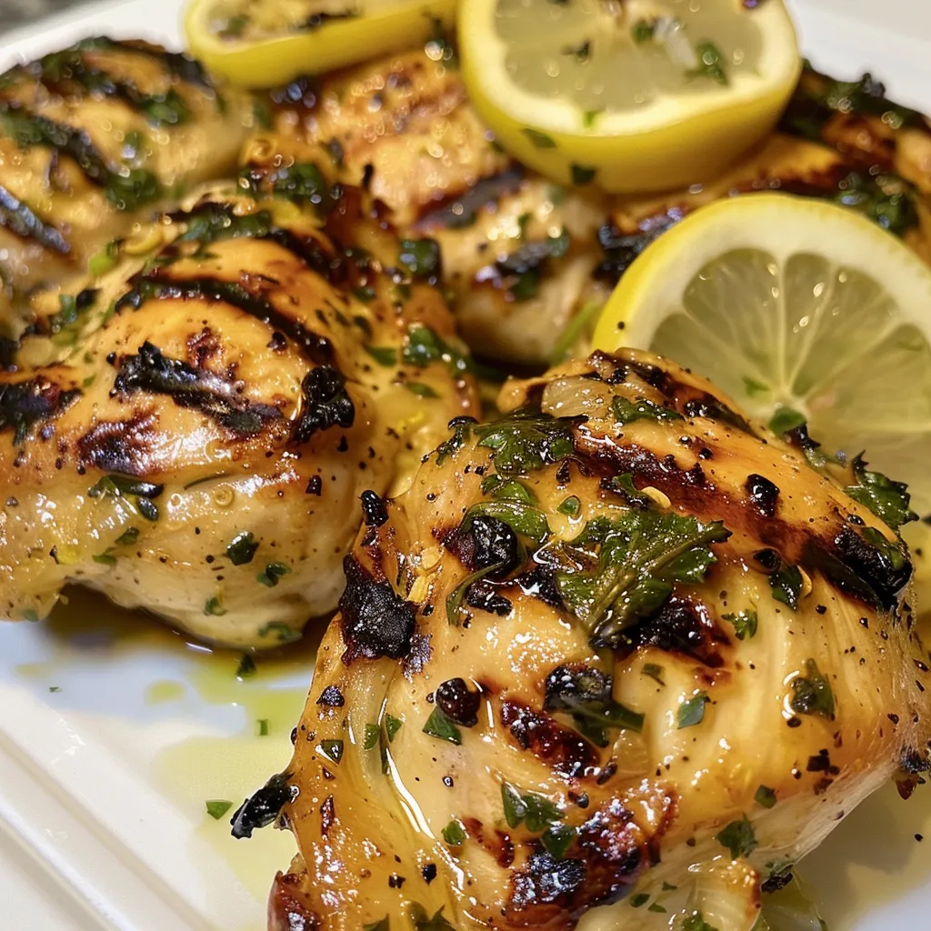 Grilled Lemon Herb Chicken