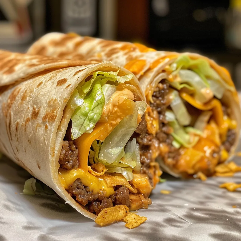 Homemade Big Mac Wraps With Special Sauce 🍔🌯