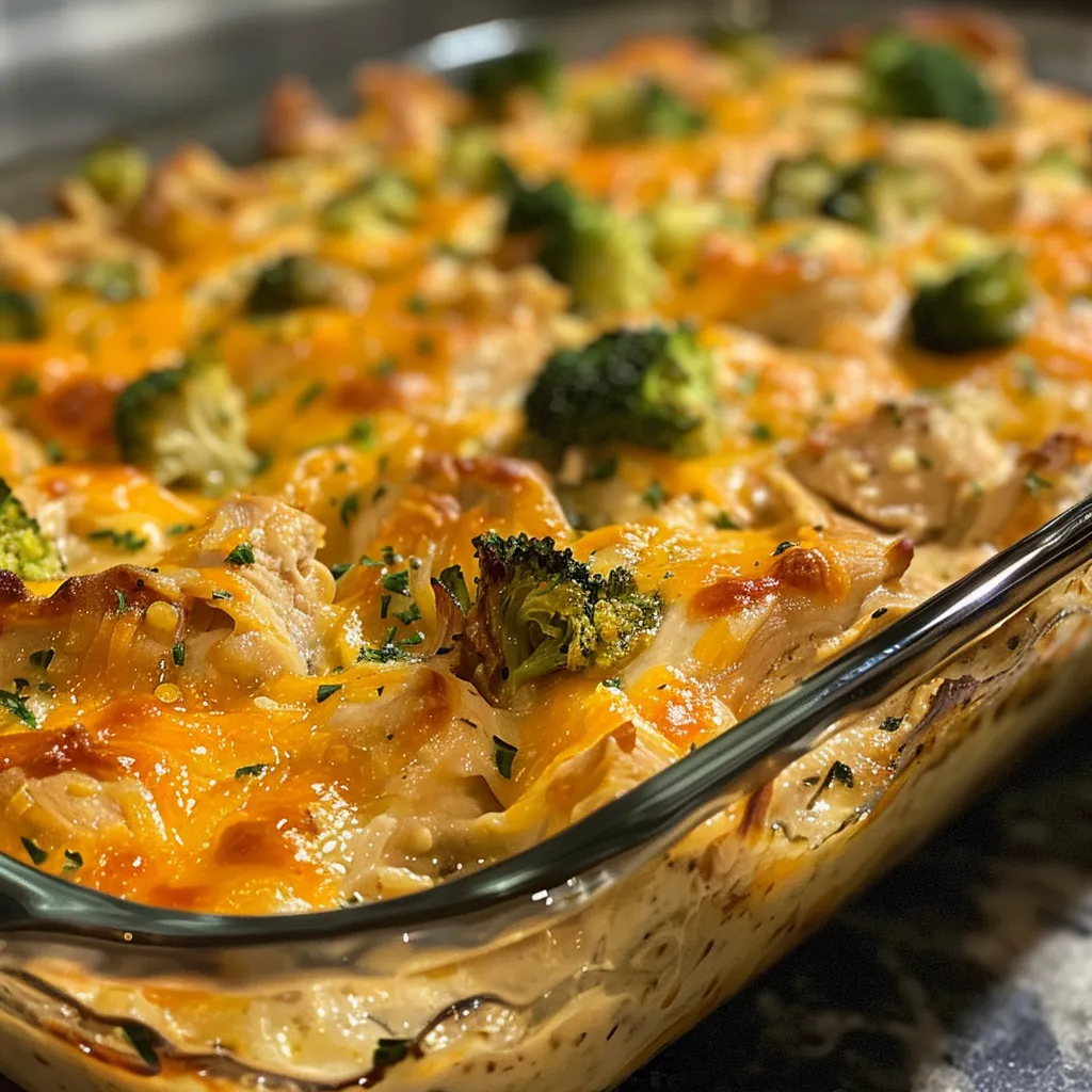 Easy Low Carb Chicken Casserole