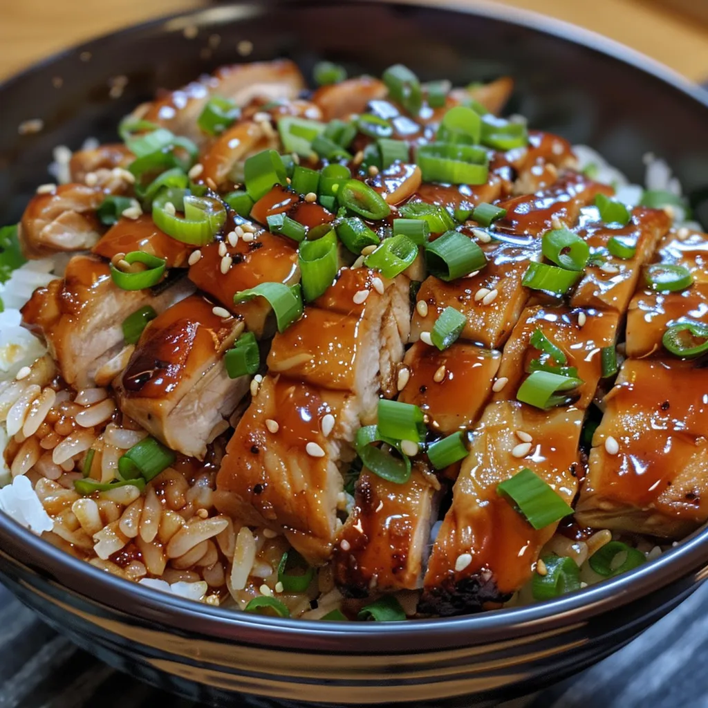 Teriyaki Chicken Rice Bowl