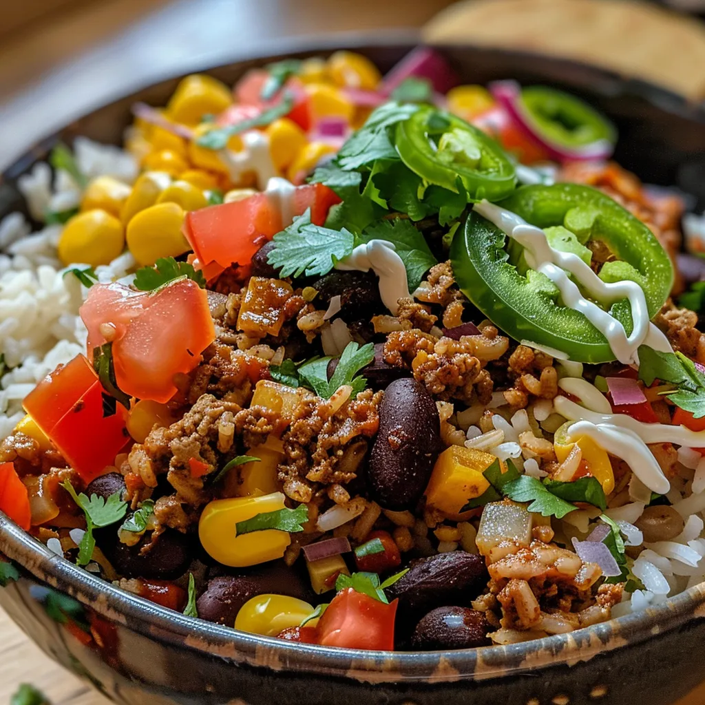 Easy Taco Rice Bowl – Quick and Healthy Dinner Idea