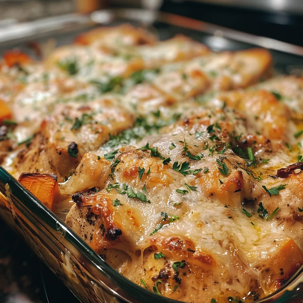 Creamy Low Carb Chicken Casserole