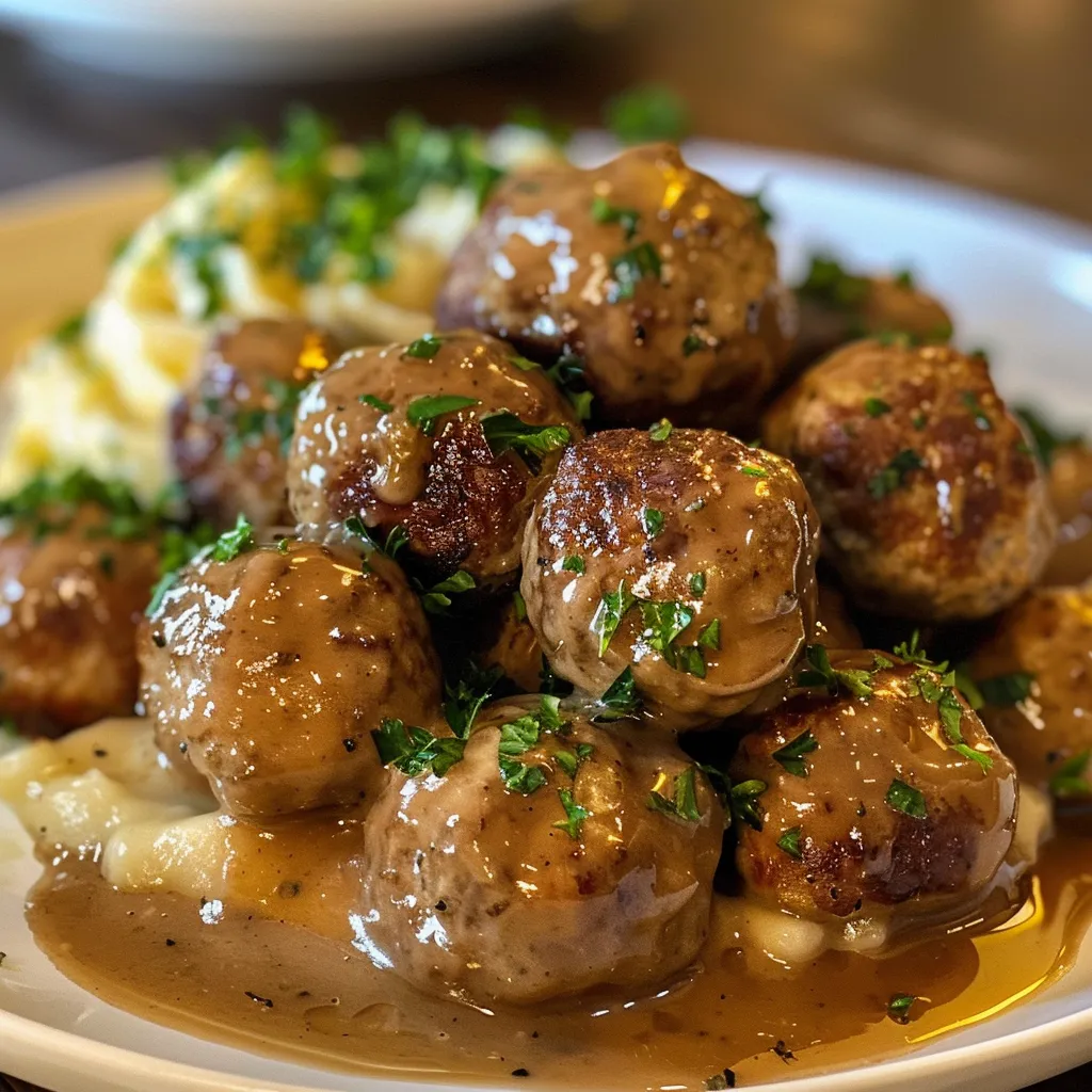 Swedish Meatballs with Frozen Meatballs