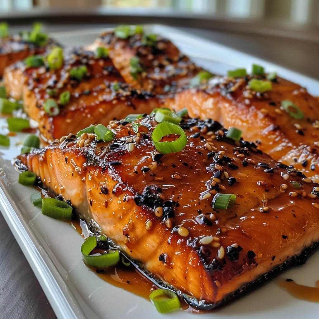 Crispy Honey Garlic Glazed Salmon Recipe
