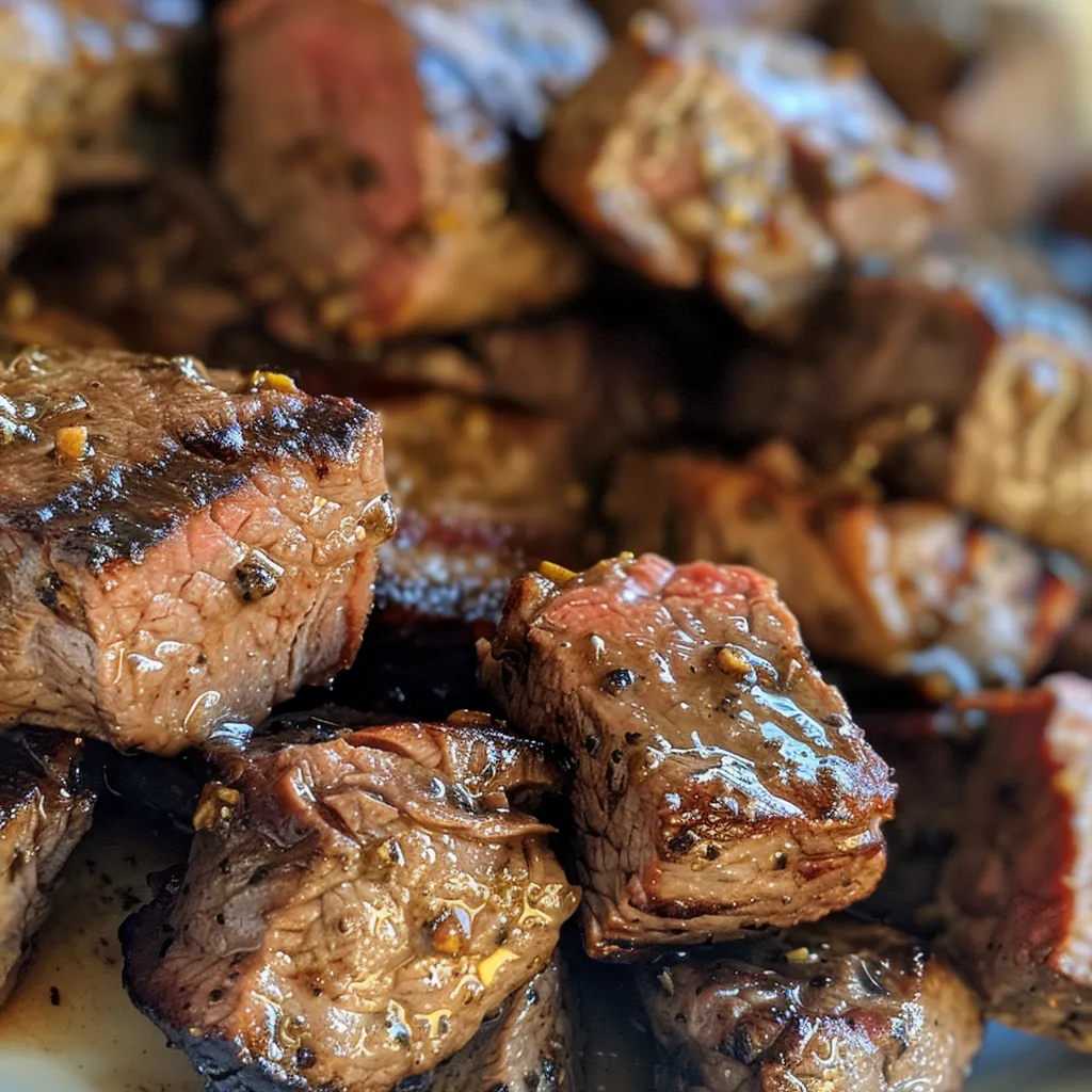 Cowboy Butter Steak Bites