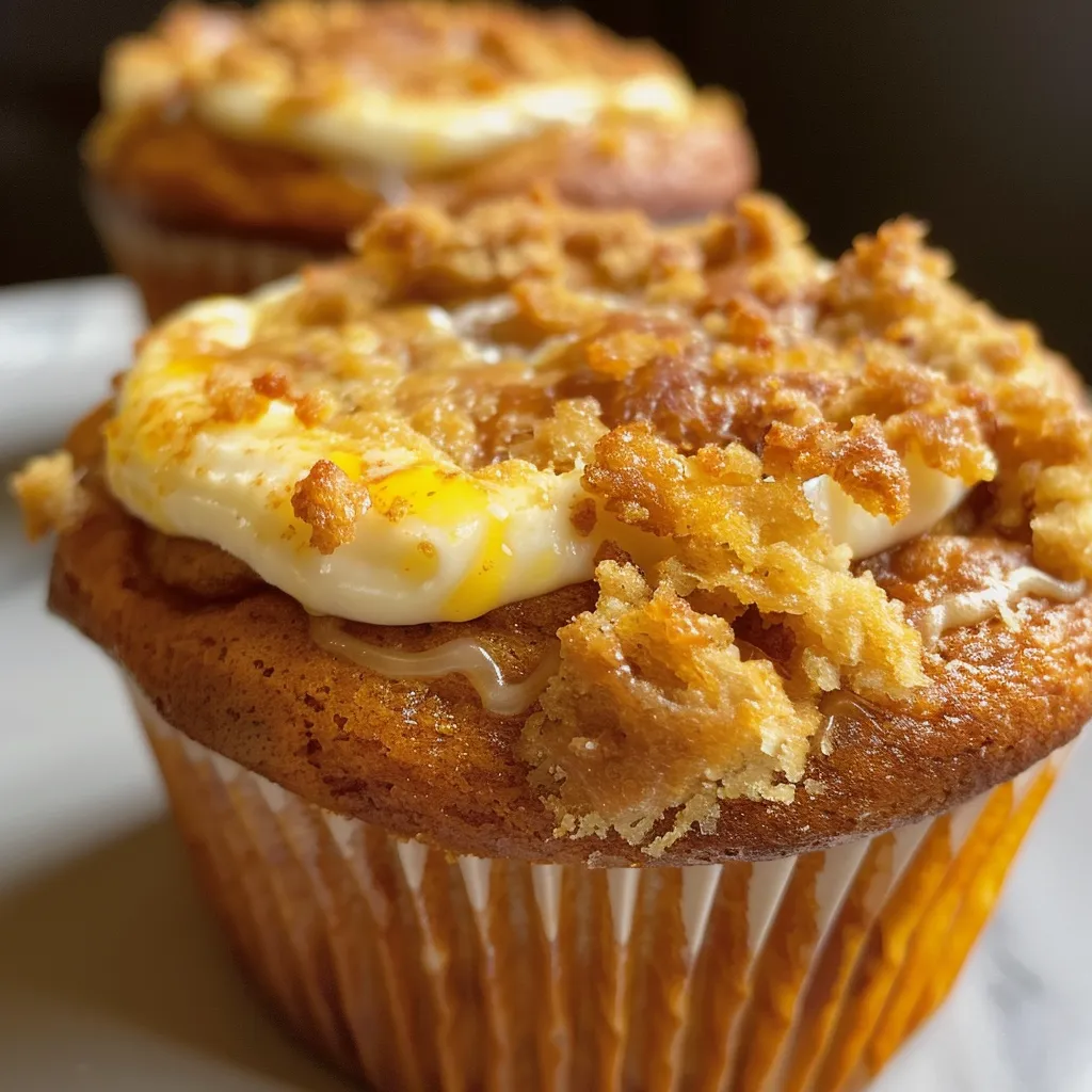 Best Swirled Pumpkin Cream Cheese Muffins