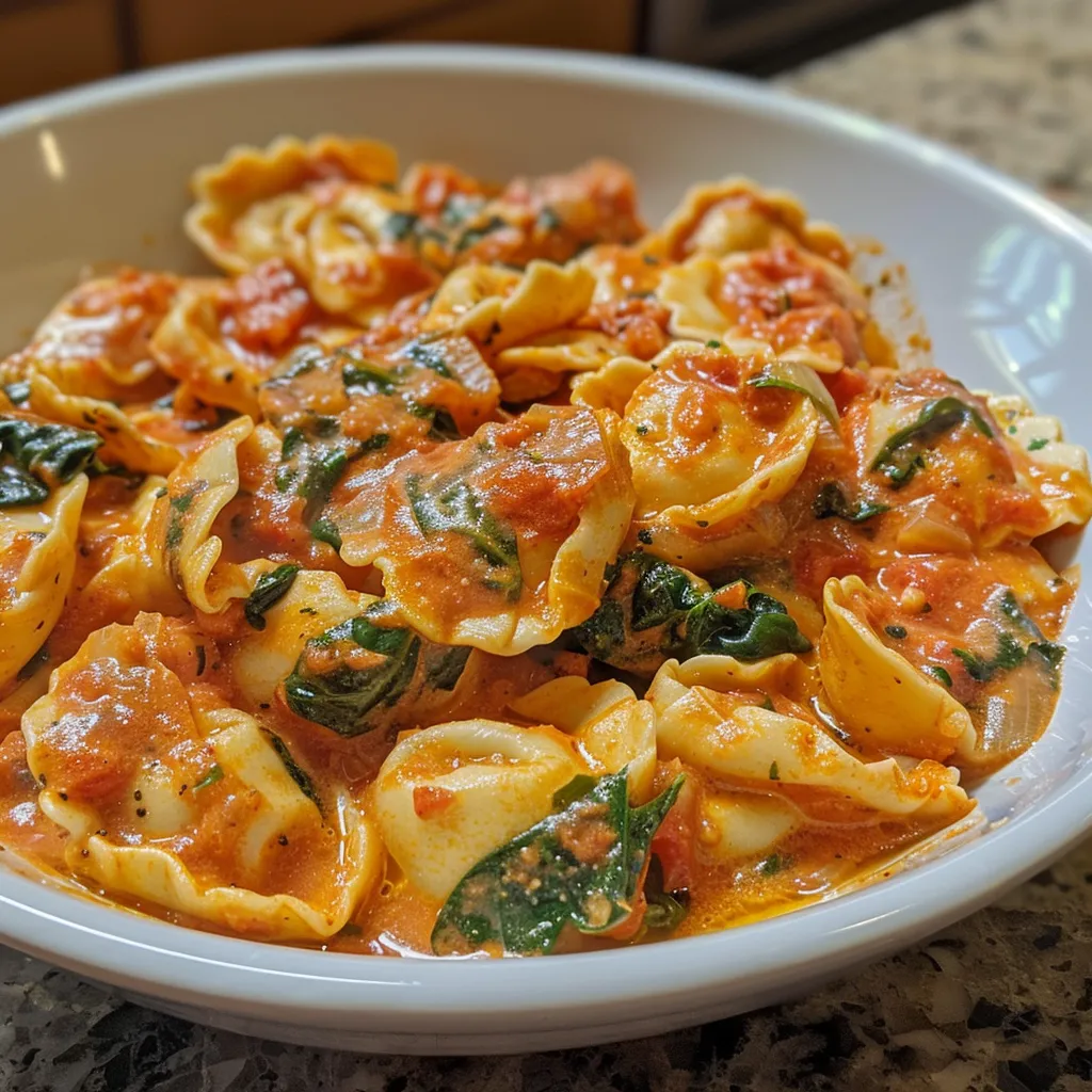 Creamy Tomato Tortellini