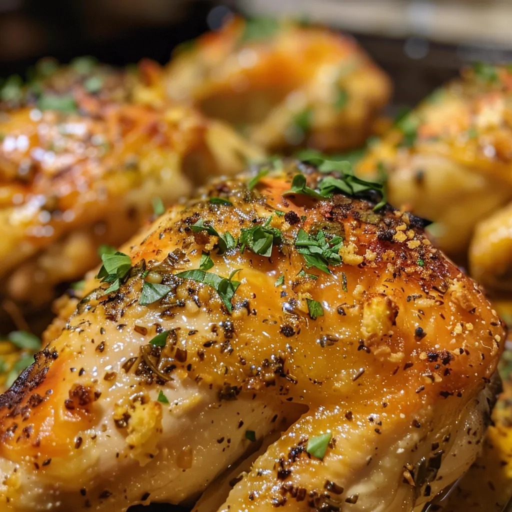 Garlic Butter Baked Chicken Breast