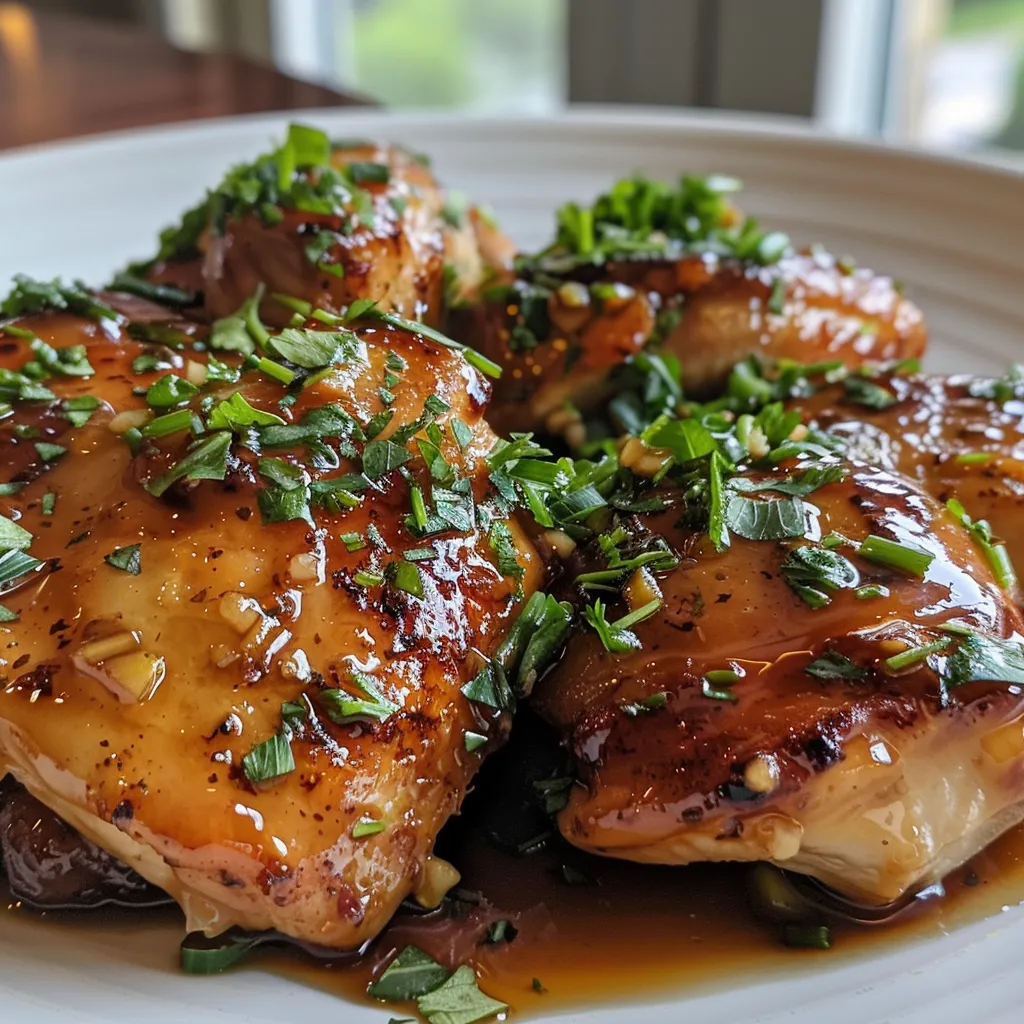 Honey Garlic Chicken Breasts