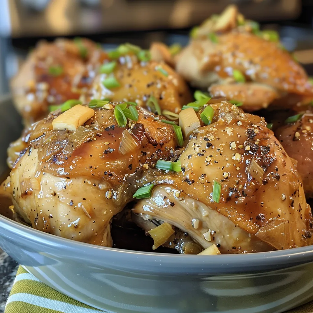 Crockpot Honey Garlic Chicken