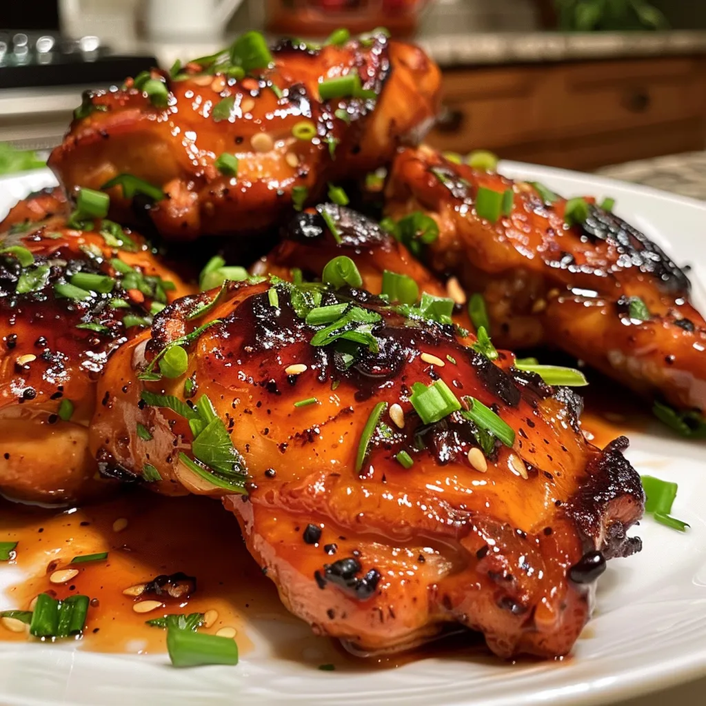 Easy Bourbon Chicken