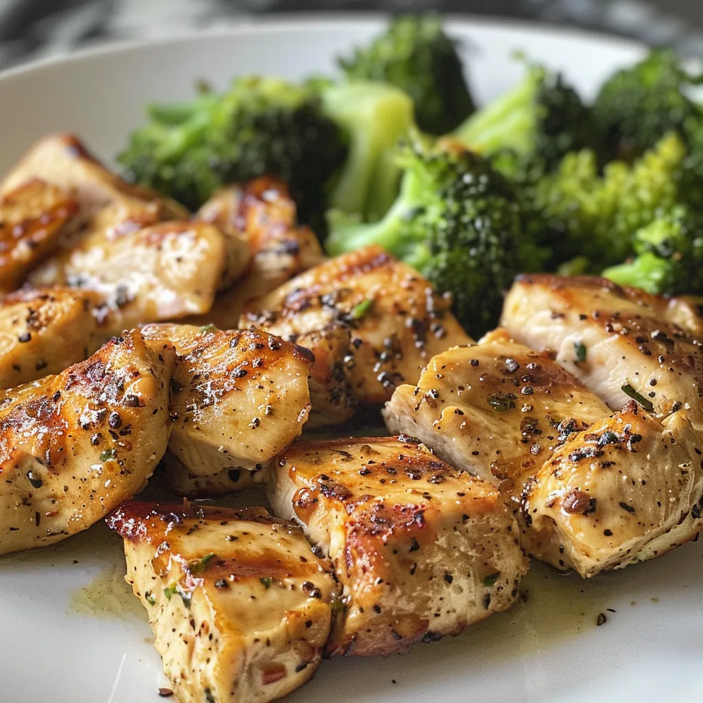 Chicken and Broccoli
