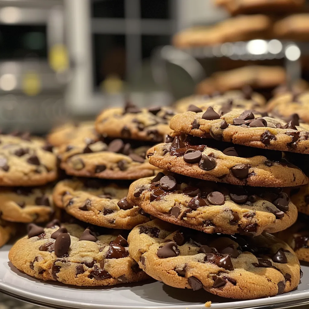 Halloween Black And Orange Chocolate Chip Cookies
