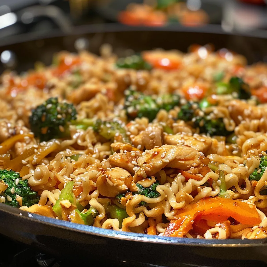 Chicken Ramen Stir Fry