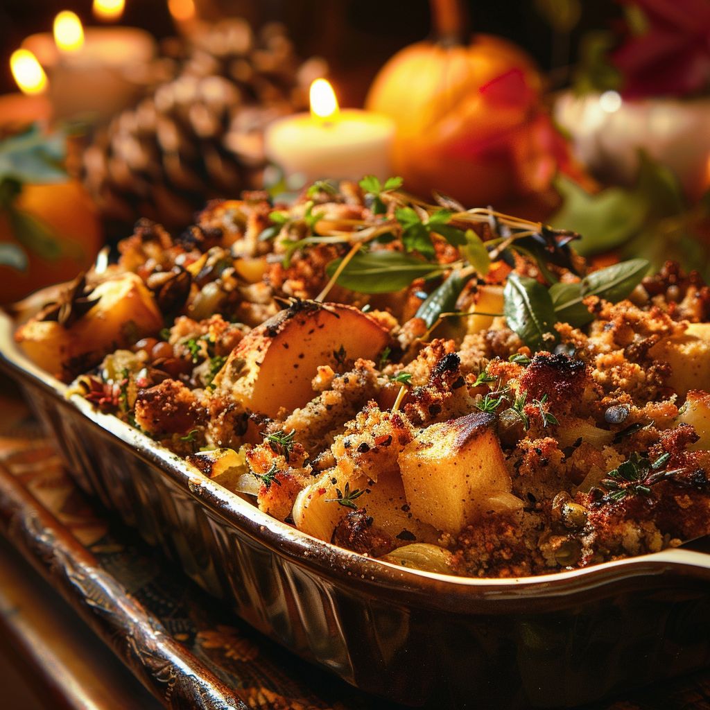 A beautifully styled table featuring an array of healthy fall dinners, showcasing vibrant seasonal vegetables and grains.