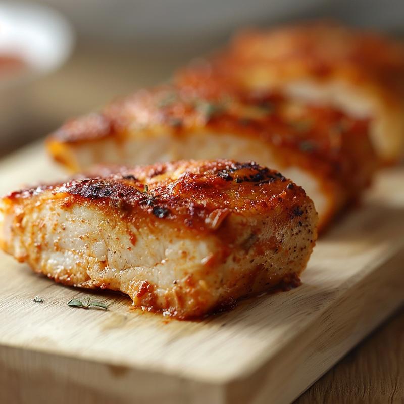 Close-up image of various fall frozen meal prep dishes on a wooden board.
