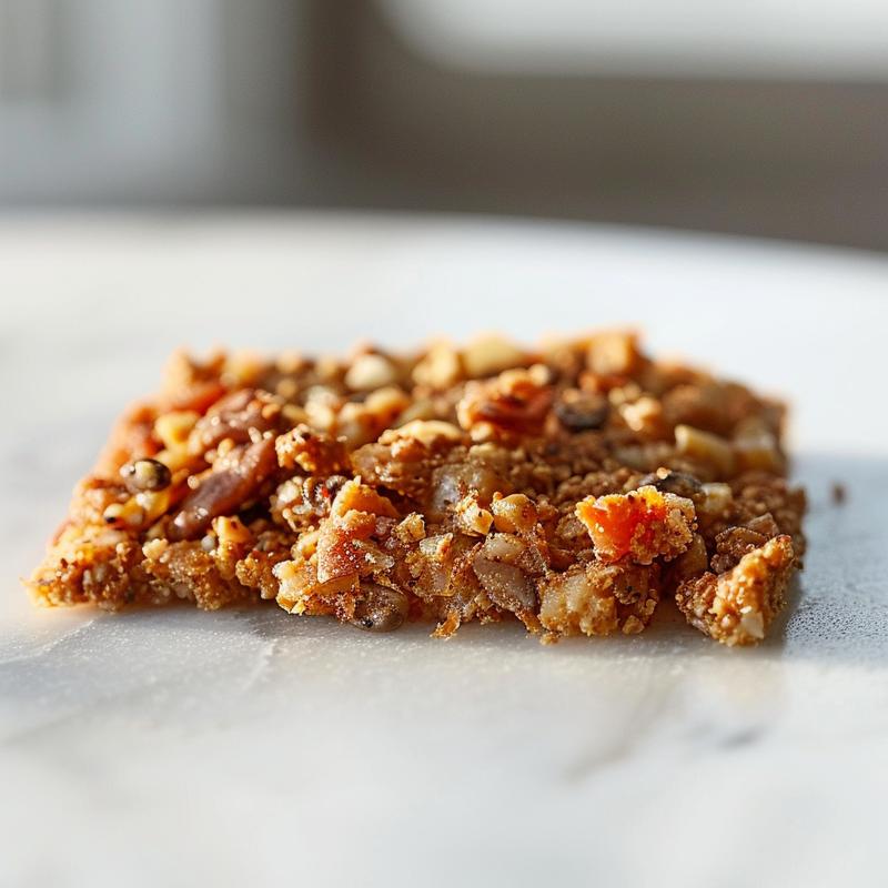 A close-up view of 17 different toddler meals displayed on a white marble surface.