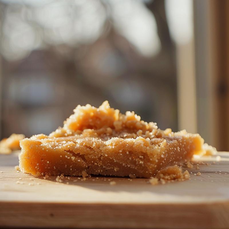 Close-up of a beautifully styled vegan dish on a light wood board, showcasing rich textures.