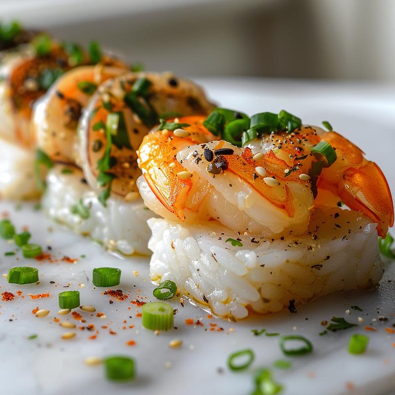 Close-up of a portion of chicken zucchini casserole on a white marble surface.