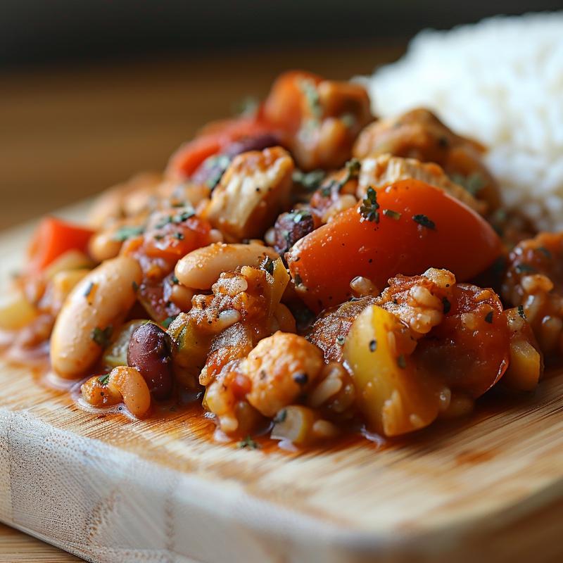 Close-up of budget-friendly food items on wood.