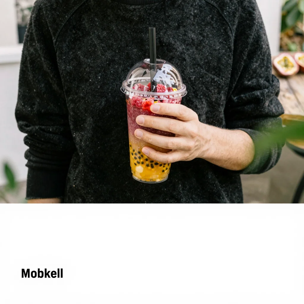 Beautifully plated Necker recipe dish on a rustic wooden table, top-down view.